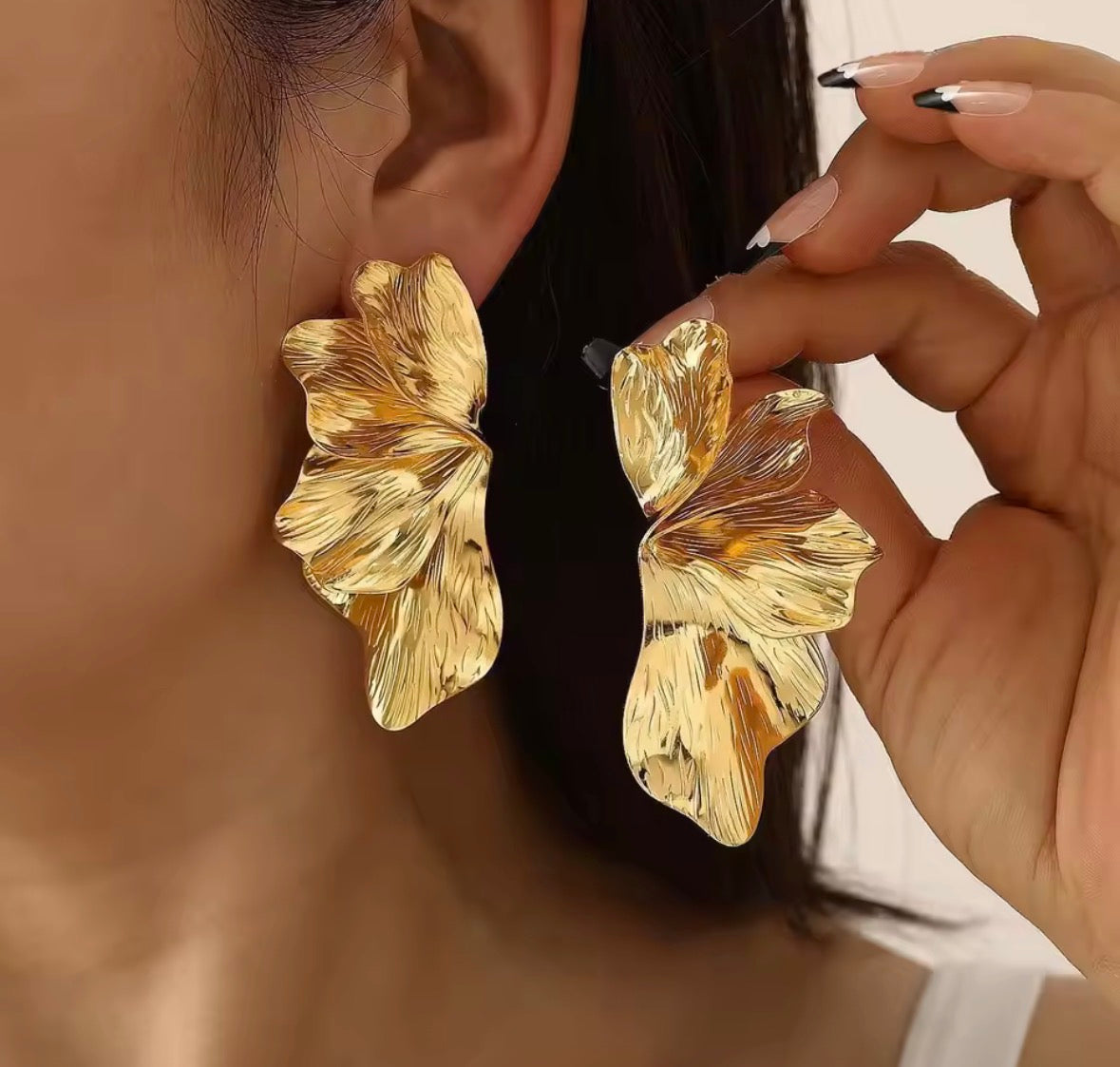 4 modèle de Boucles d’oreilles, acier inoxydable