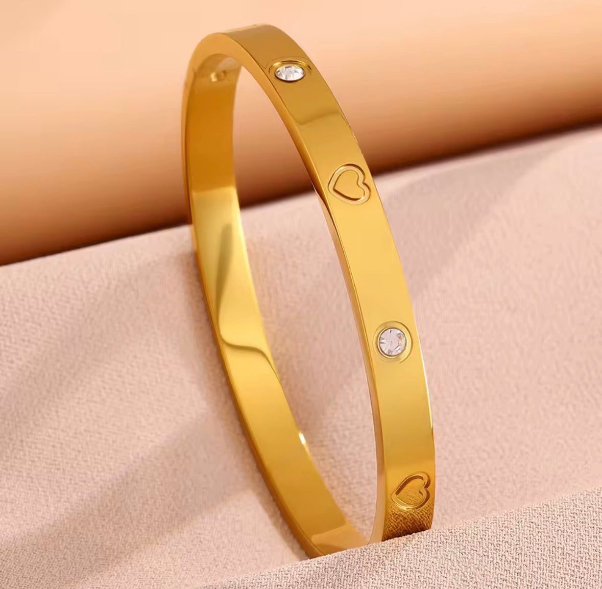 Bracelet acier inoxydable (amor)