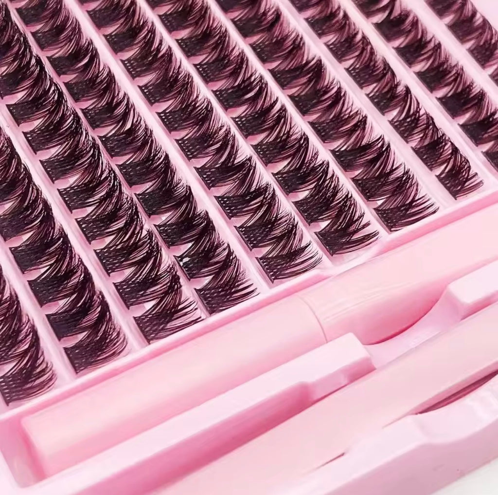Kit Extensions de Cils – Pince + Colle soft inclus