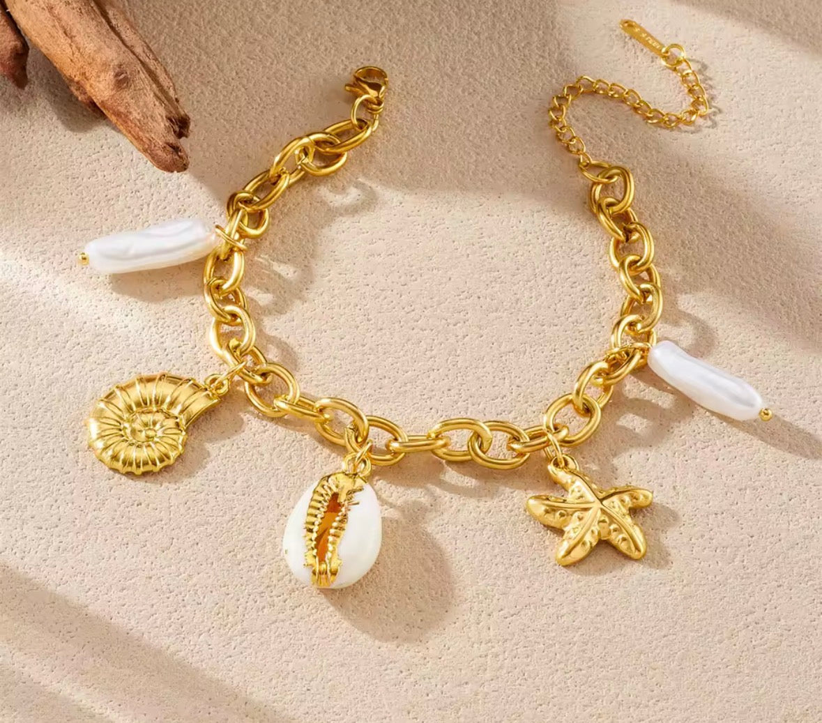 Bracelet pendentif, acier inoxydable