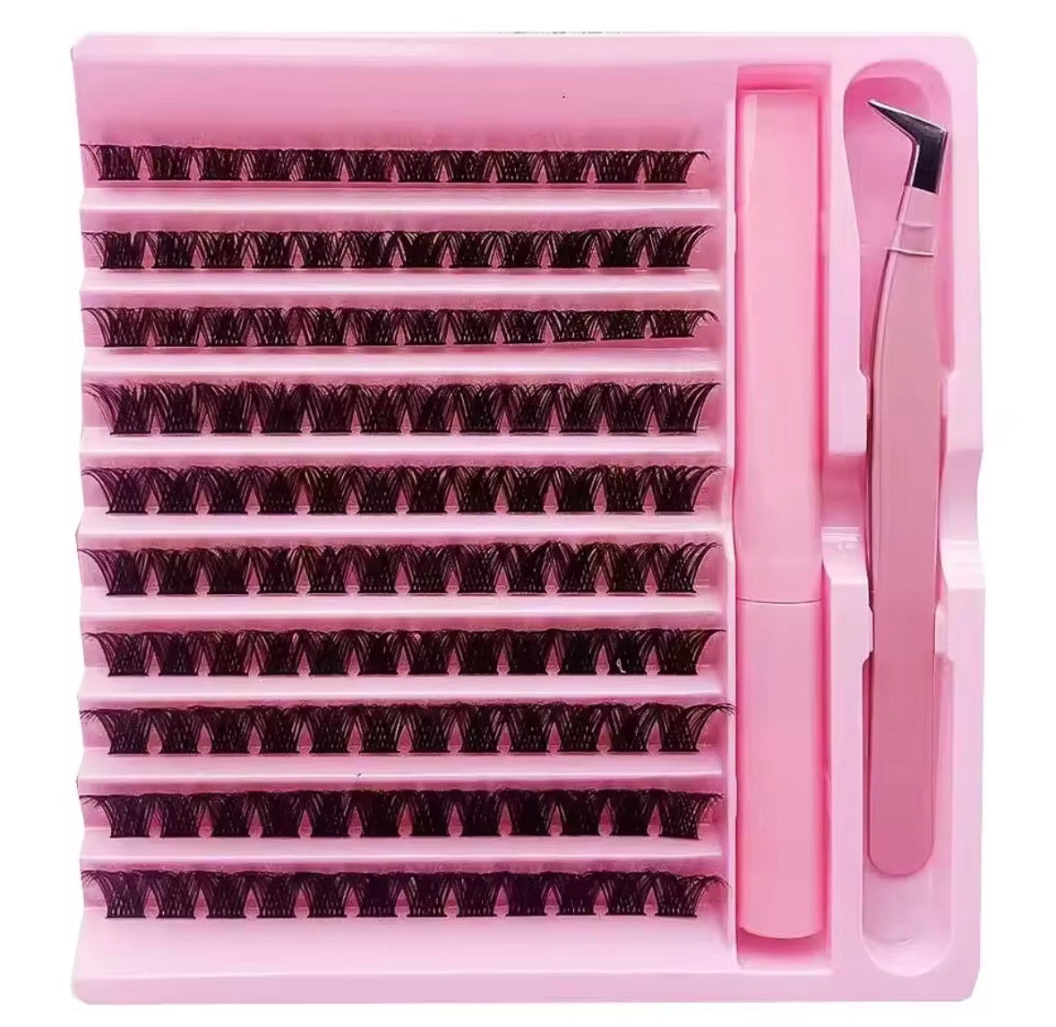 Kit Extensions de Cils – Pince + Colle soft inclus
