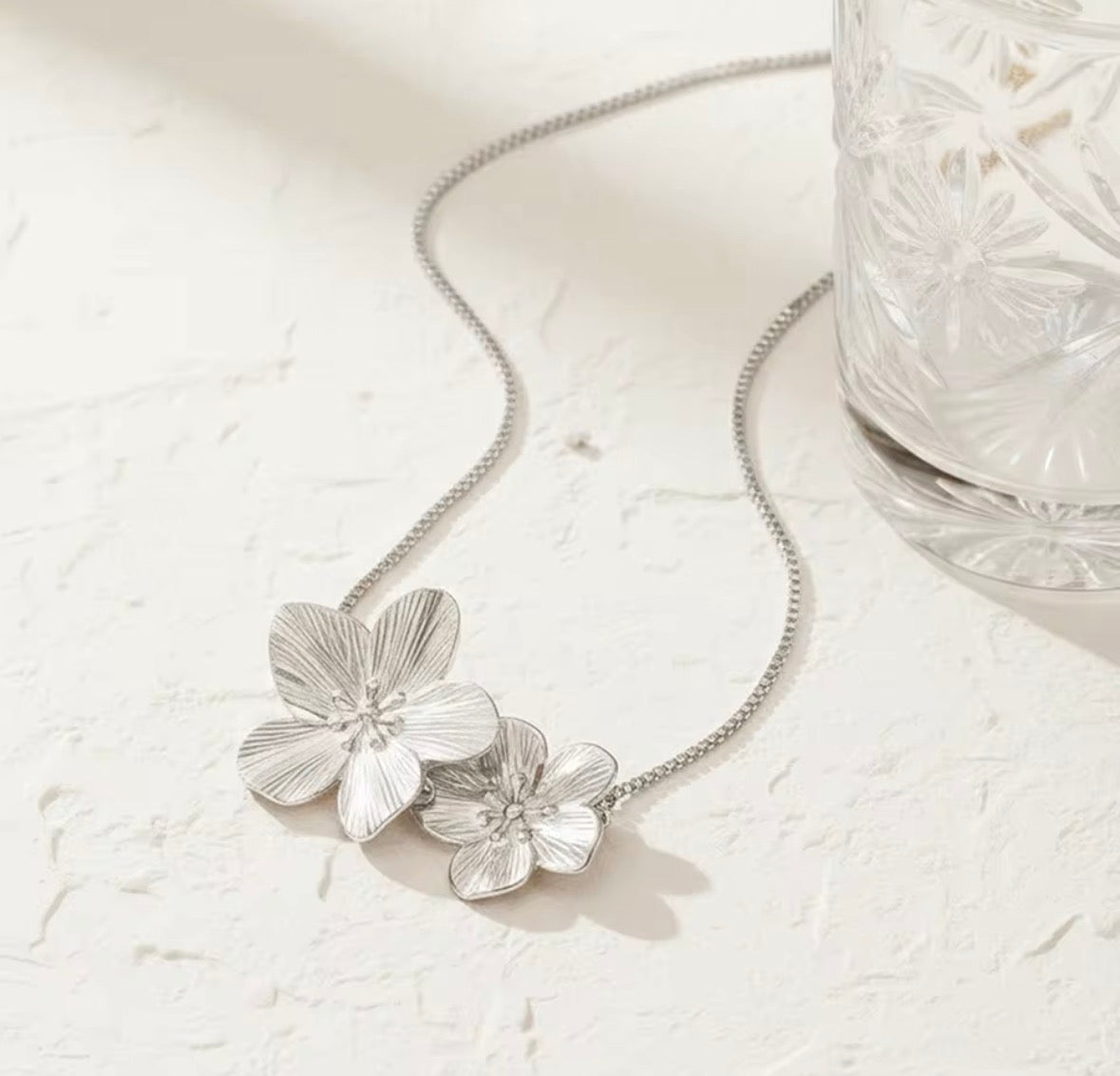 Collier Roséa acier inoxydable