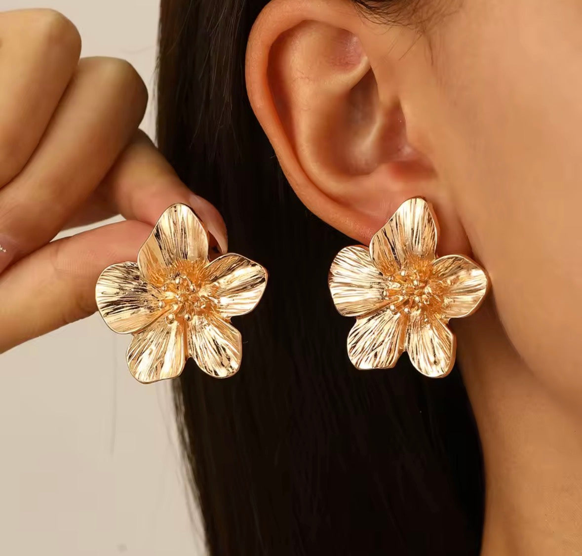 4 modèle de Boucles d’oreilles, acier inoxydable