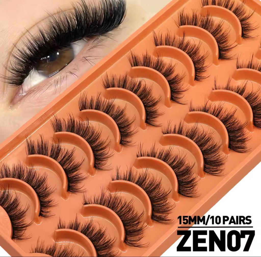 Faux cils 3D, réutilisable