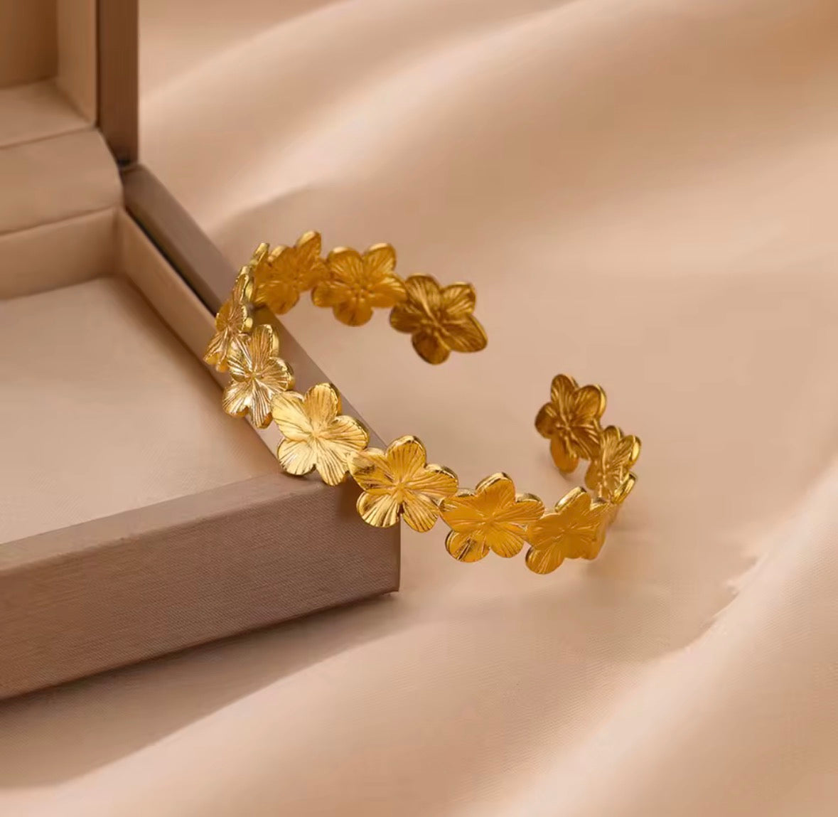Bracelet Floréa acier inoxydable
