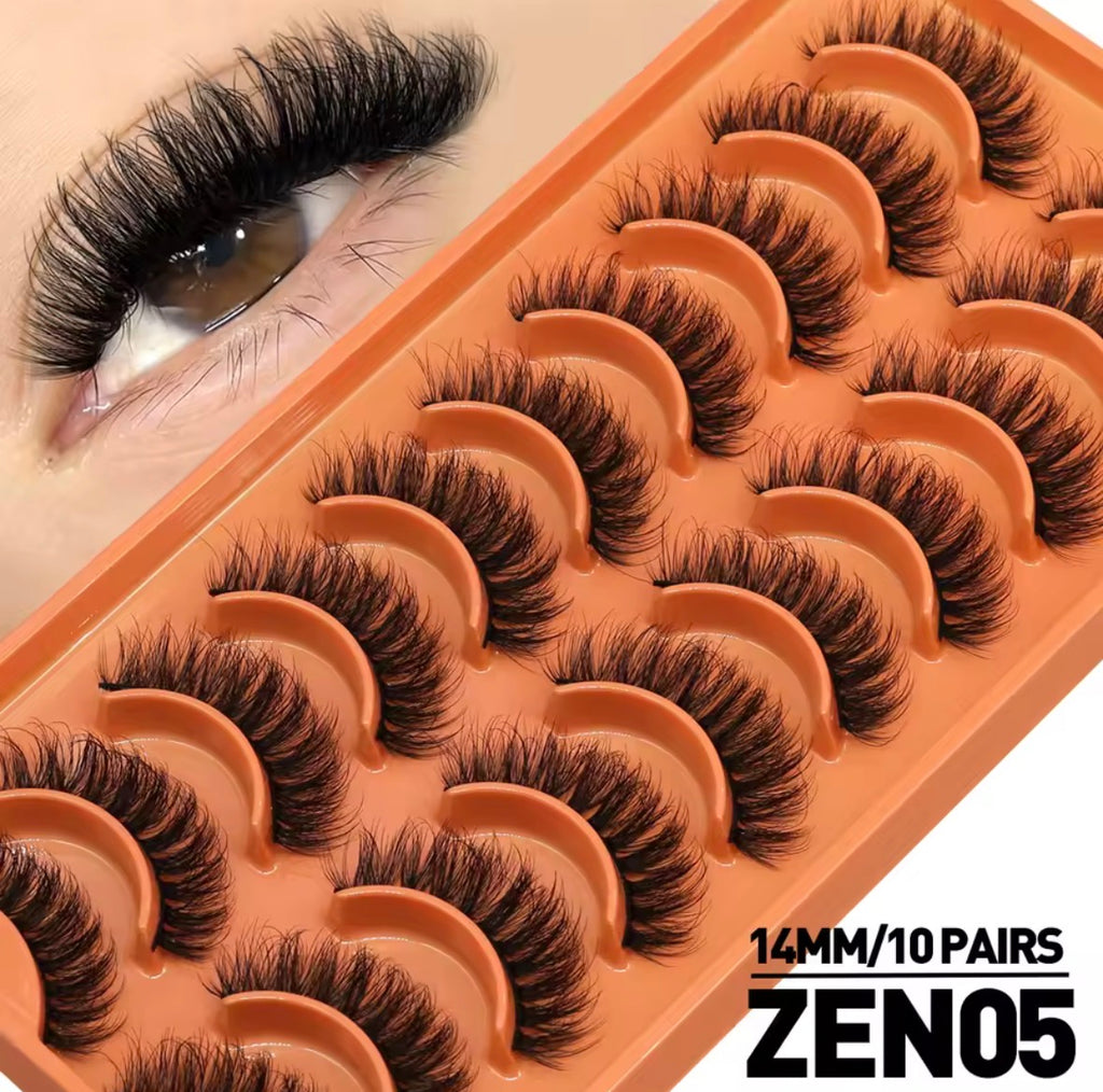 Faux cils 3D, réutilisable